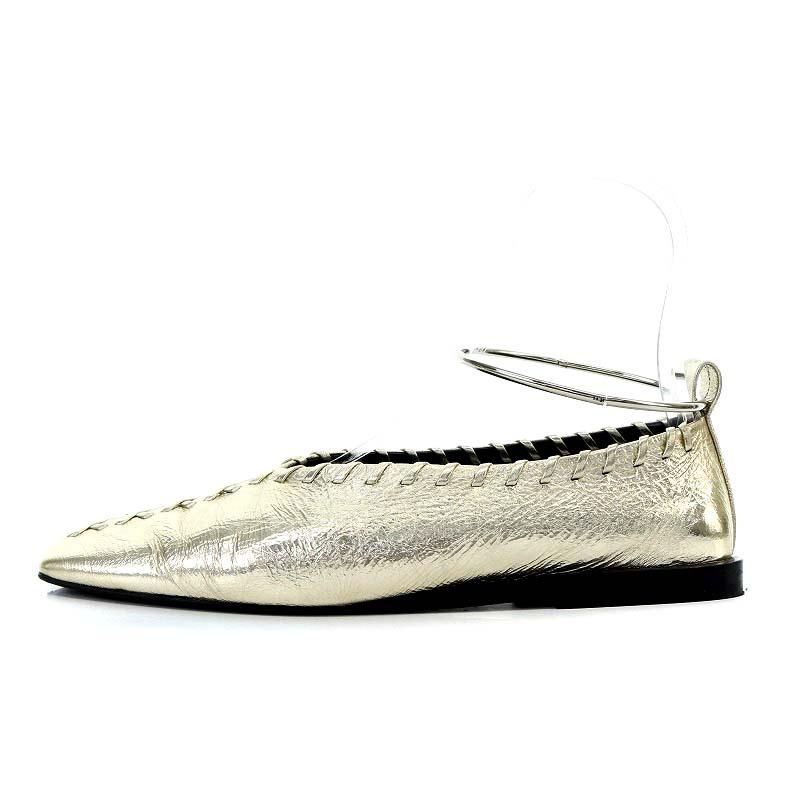 ジルサンダー JIL SANDER バレリーナ フラットシューズ スクエア ジルサンダー JIL SANDER バレリーナ フラットシューズ スクエア