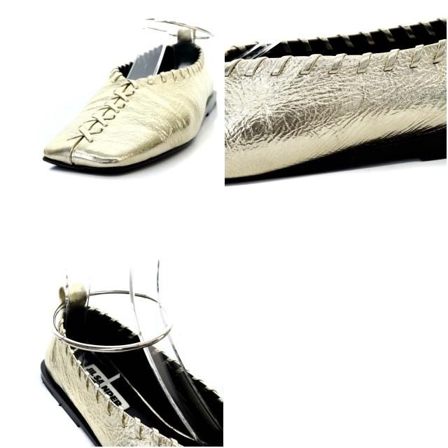 ジルサンダー JIL SANDER バレリーナ フラットシューズ スクエア ジルサンダー JIL SANDER バレリーナ フラットシューズ スクエア