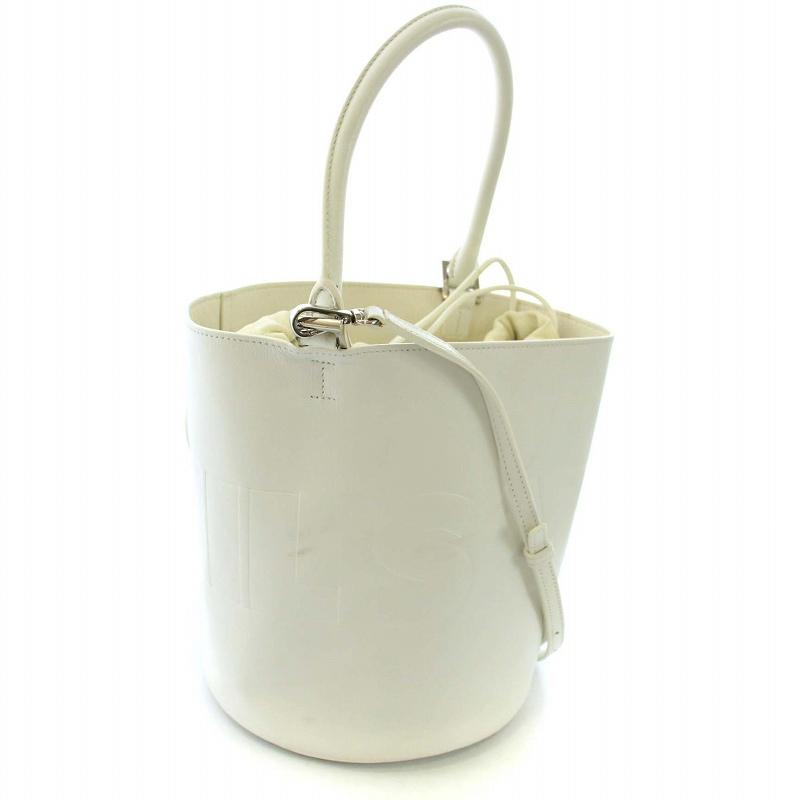 ジルサンダー JIL SANDER バケツ型 ショルダーバッグ ハンドバッグ 