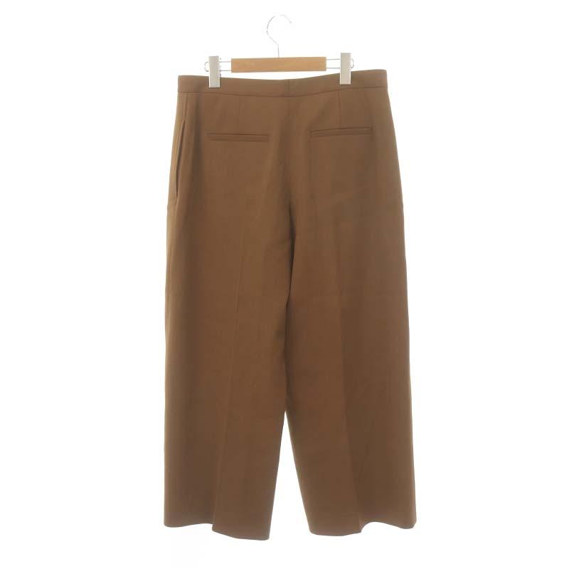 ジルサンダー JIL SANDER ワイドタックパンツ スラックス ジッパー 