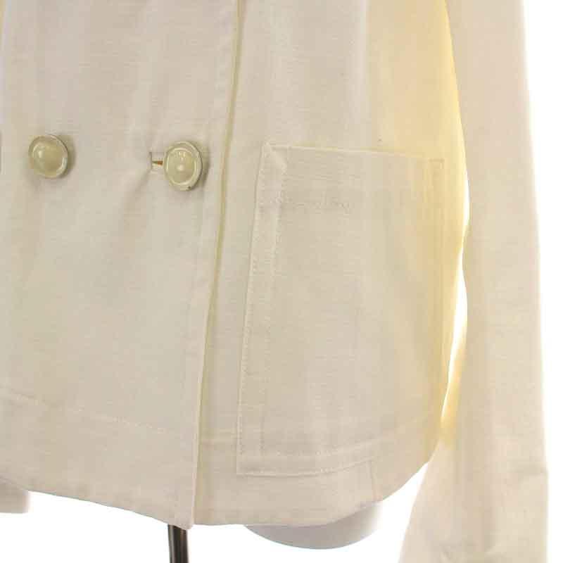 希少 MARNI マルニ パイピング テーラードジャケット 総柄 ゴールド MARNI マルニ 20AW テーラードジャケット ダブル 42 L 白