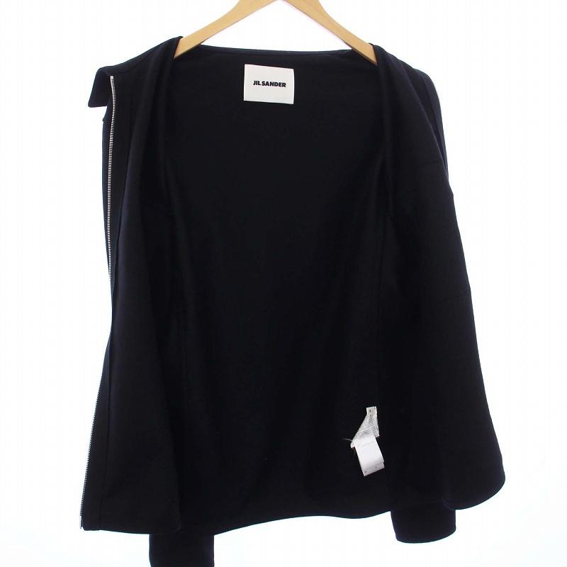 ジルサンダー JIL SANDER 22AW ステンカラージャケット ジップアップ