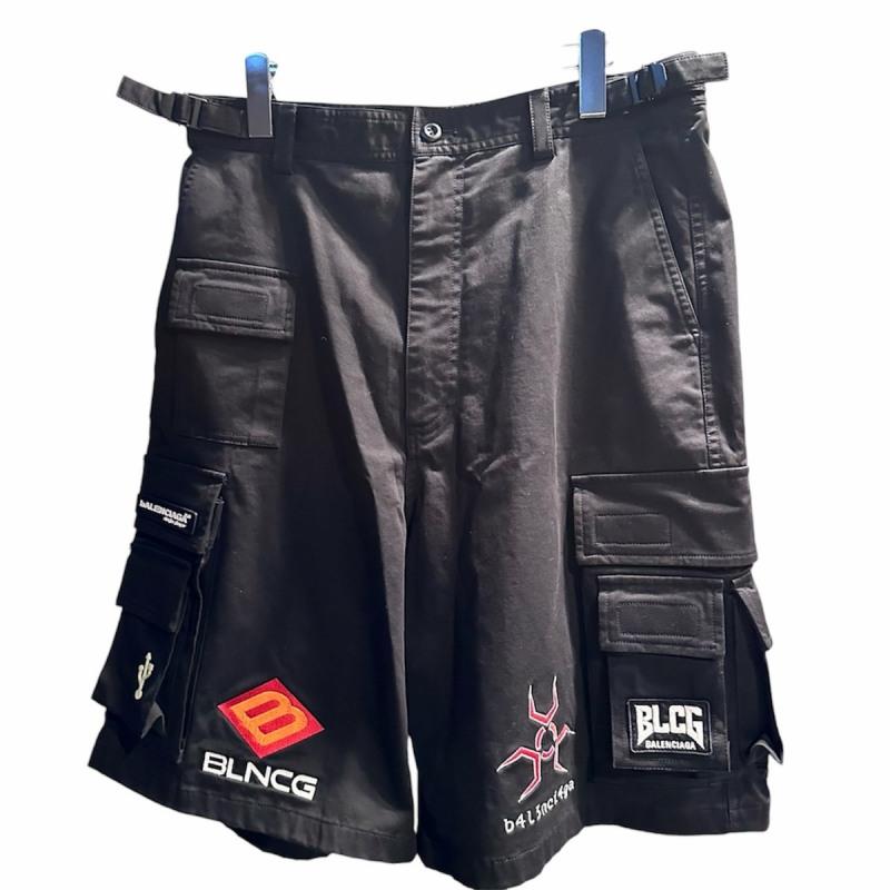 バレンシアガ BALENCIAGA 21AW GAMER SHORTS ゲーマー ハーフパンツ 