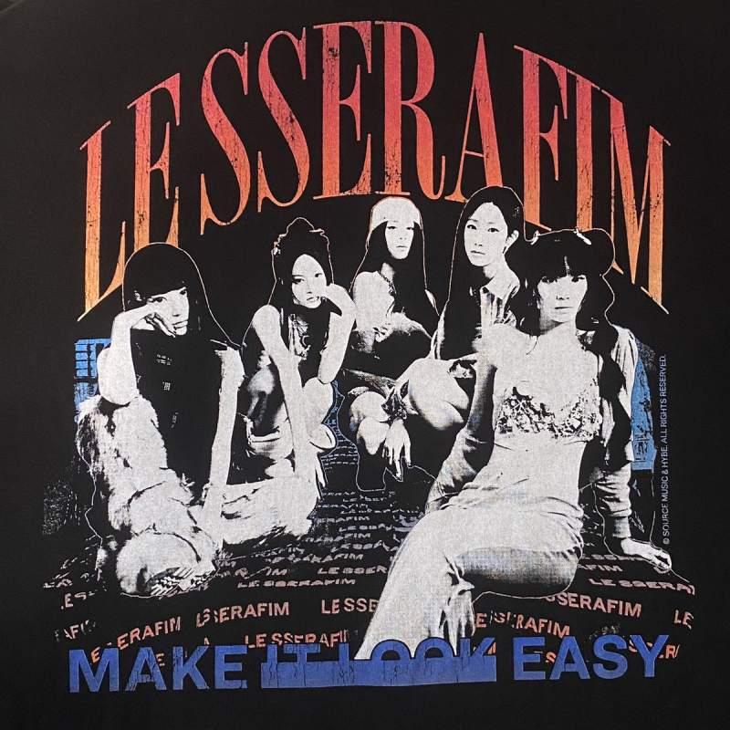 LE SSERAFIM x PEACHES PHOTO S/S T-SHIRT ルセラフィム LE SSERAFIM x PEACHES PHOTO S/S T-SHIRT ルセラフィム
