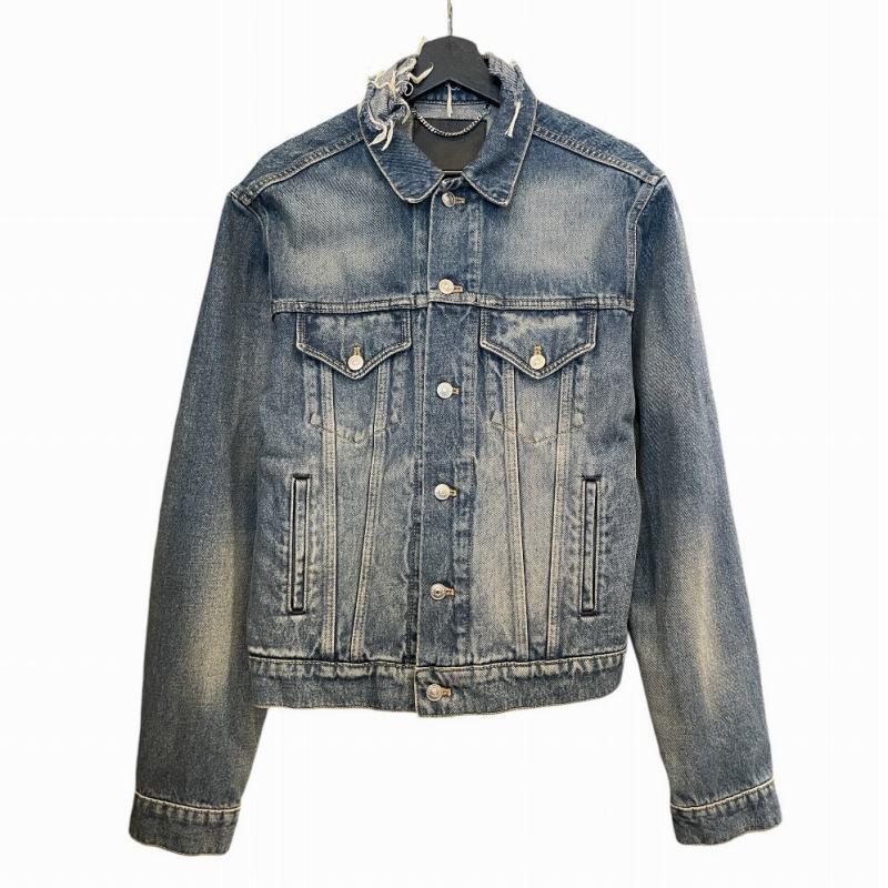 バレンシアガ BALENCIAGA 17AW DAMAGE DENIM JACKET ダメージ デニム 
