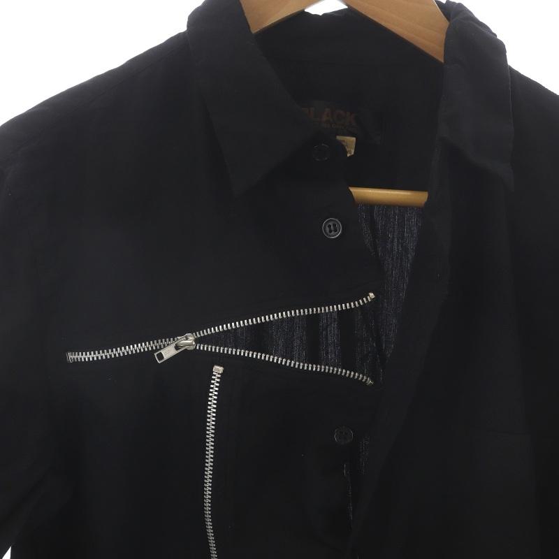 ブラックコムデギャルソン BLACK COMME des GARCONS AD2019 ジップ 