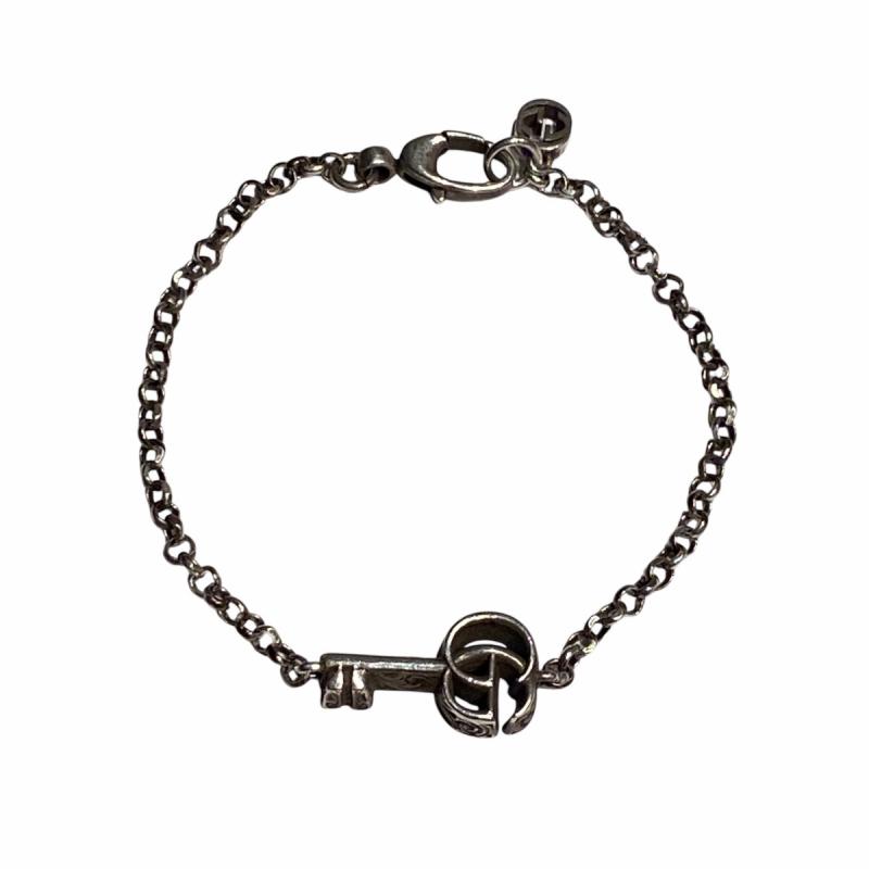 GUCCI ダブルG キー ブレスレット グッチ シルバージュエリーダブルG キー ブレスレット | GUCCI® JP