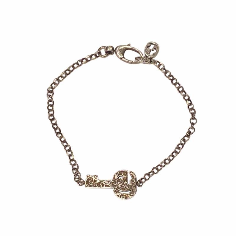GUCCI グッチ ダブルGキーブレスレット エイジング 鍵 YBA632207 