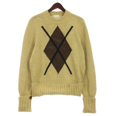 ステファンクック STEFAN COOKE ARGYLE TURN-UP JUMPER アーガイル