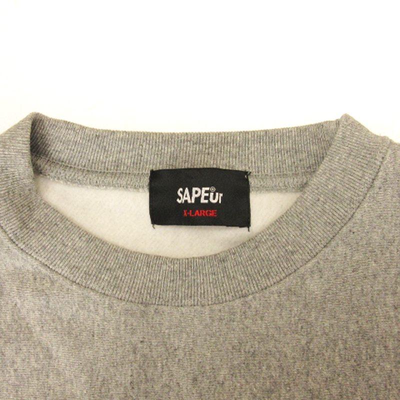 サプール SAPEur Cherish&co CREWNECK SWEAT スウェット トレーナー 裏 
