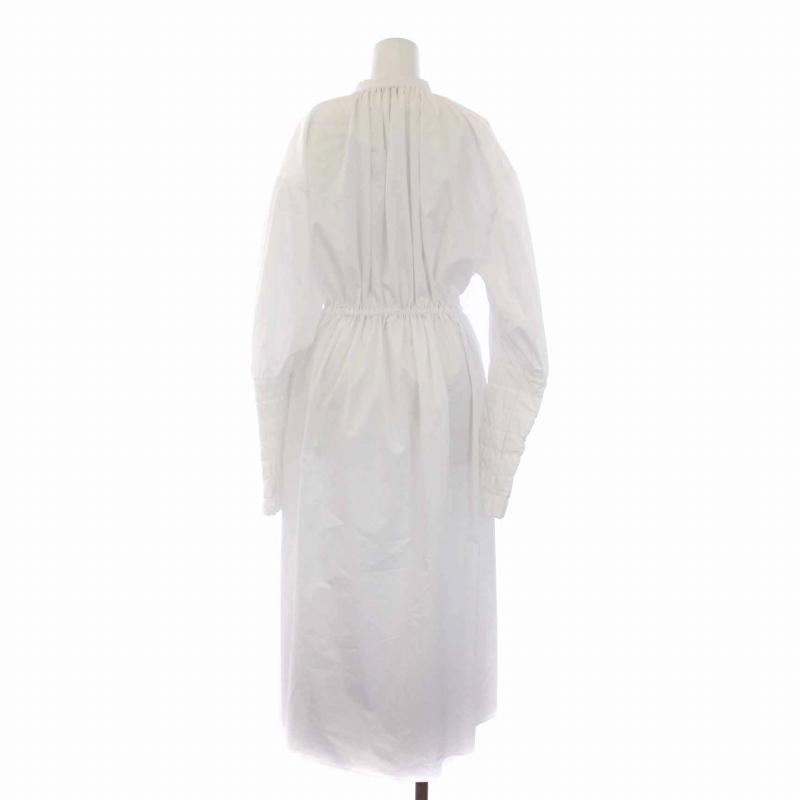 ハイク HYKE 21AW GATHERED BALLOON SLEEVE SHIRT DRESS シャツ 