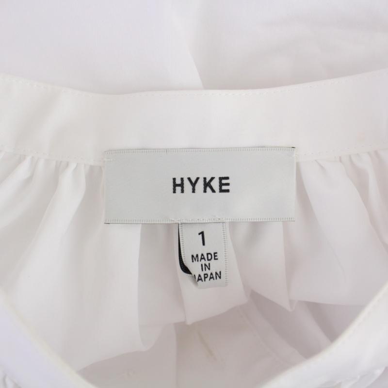 ハイク HYKE 21AW GATHERED BALLOON SLEEVE SHIRT DRESS シャツ 