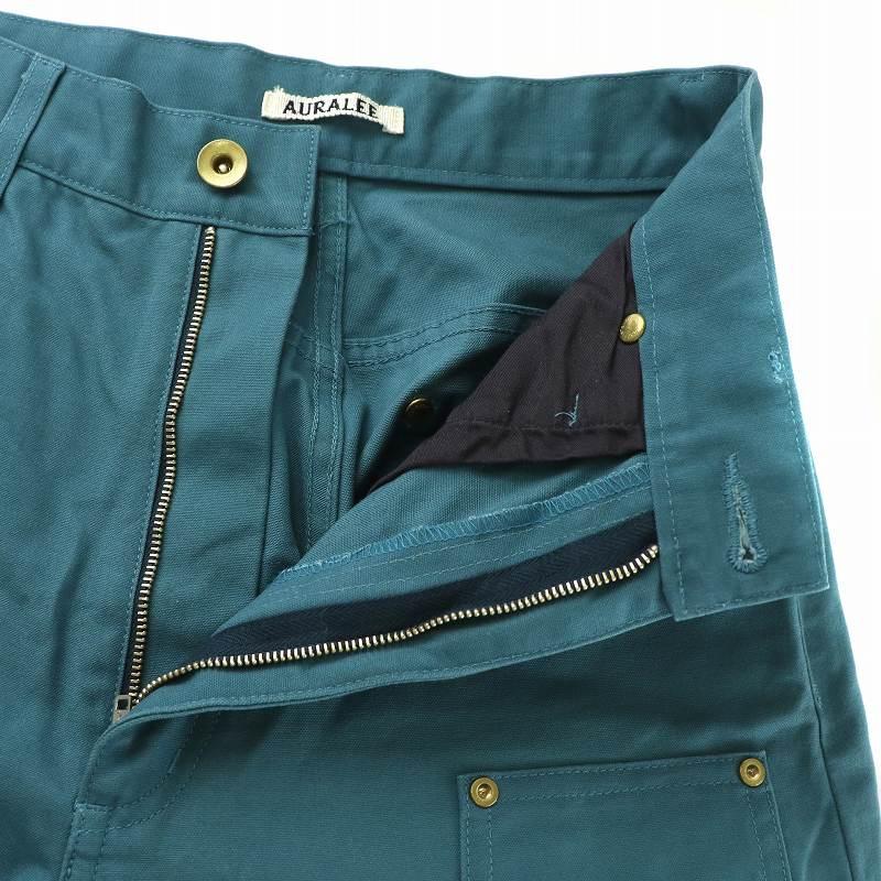オーラリー AURALEE 22AW コットンオイルドキャンバスパンツ オーラリー AURALEE 22AW コットンオイルドキャンバスパンツ