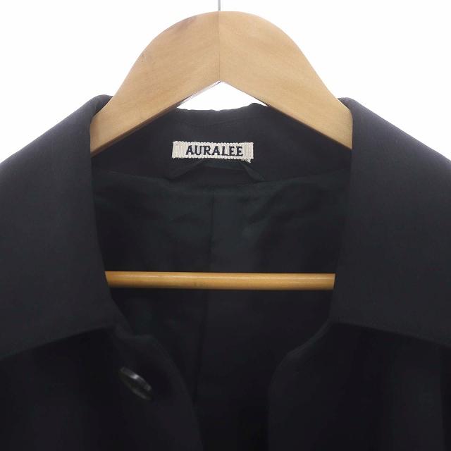 **【専用出品】** オーラリーLONG SOUTIEN COLLAR COAT AURALEE 19SS Start -Cotton Silk Gabardine Long Soutien Collar Coat