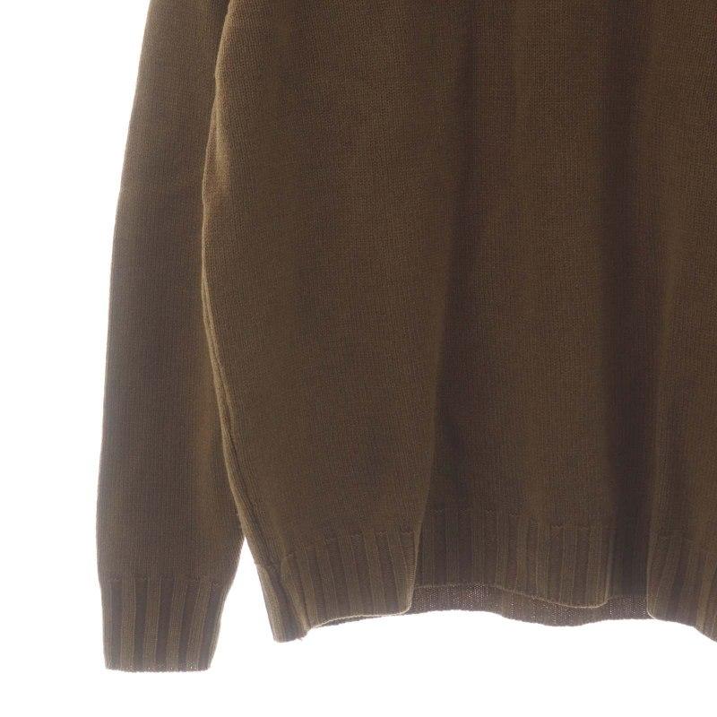 未使用品 オーラリー AURALEE 23AW WASHED FRENCH MERINO KNIT TURTLE 