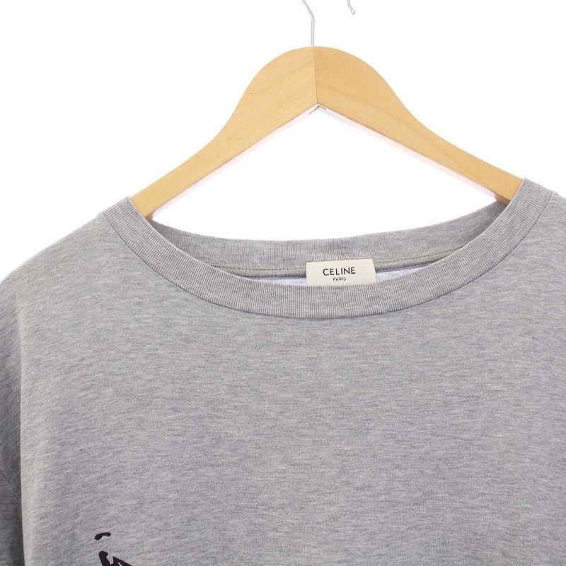 CELINE（セリーヌ） CELINE FLAG PRINT T-SHIRT Tシャツ カットソー 