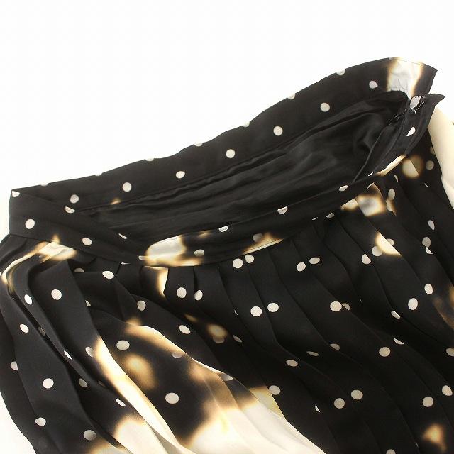 ミハラヤスヒロ MIHARA YASUHIRO MAISON プリーツスカート ドット 