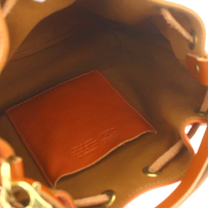 IL BISONTE イルビゾンテ 巾着 ショルダーバッグ ショルダー 2way 
