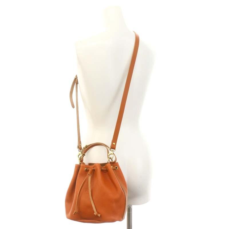 IL BISONTE イルビゾンテ 巾着 ショルダーバッグ ショルダー 2way  