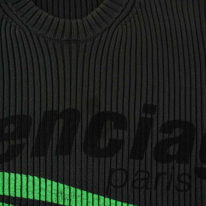 BALENCIAGA（バレンシアガ） BALENCIAGA UNIFIT 21SS Rib Crewneck