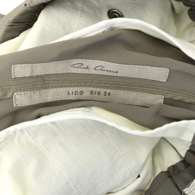 リックオウエンス Rick Owens SS24 CROPPED TRACK PANTS クロップド