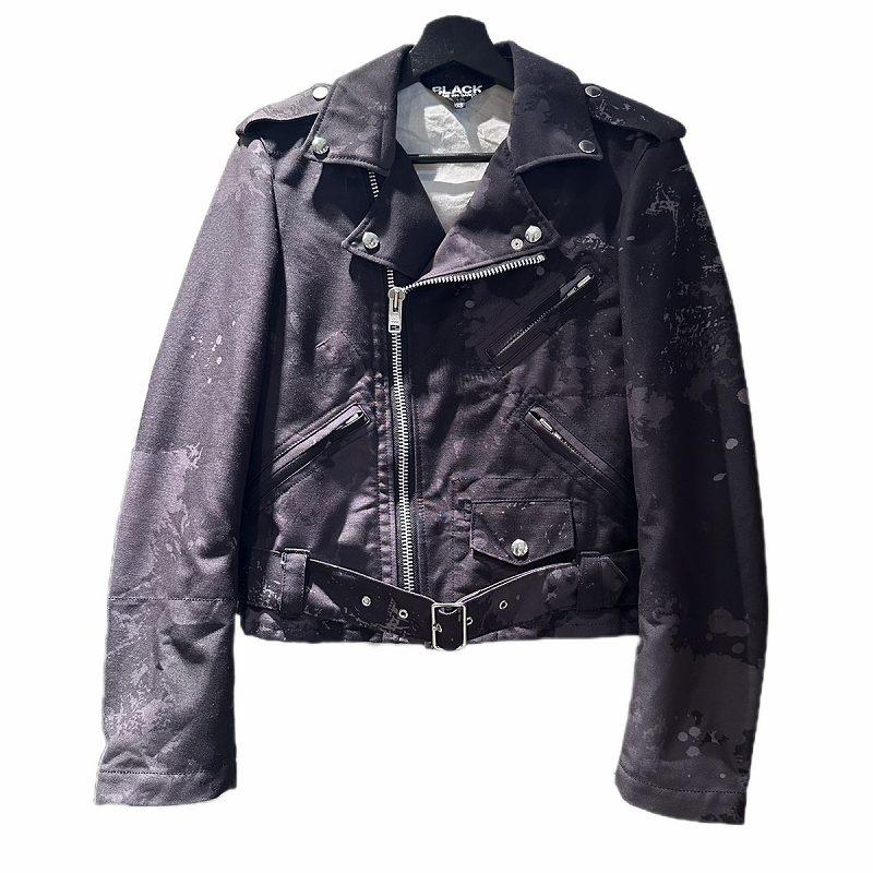 ブラックコムデギャルソン BLACK COMME des GARCONS 18AW ペイント加工