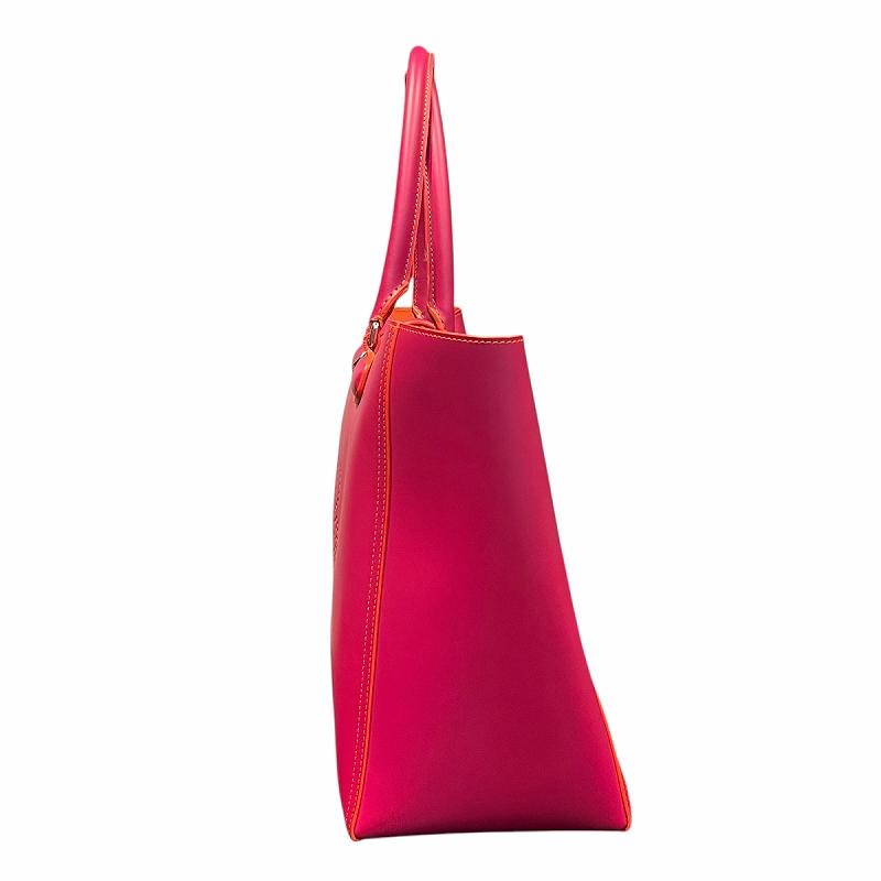 LOEWE（ロエベ） レオ トートバッグ ハンドバッグ レザー アナグラム 