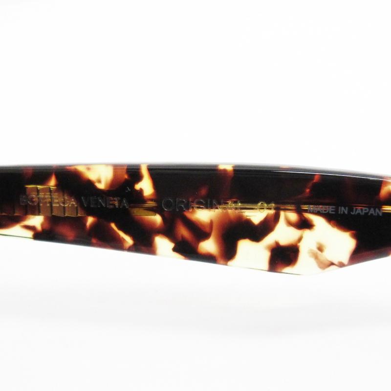 【BOTTEGA VENETA】サングラス　べっ甲柄　ブラウン　保存袋付き BOTTEGA VENETA ボッテガヴェネタ サングラス セルフレーム