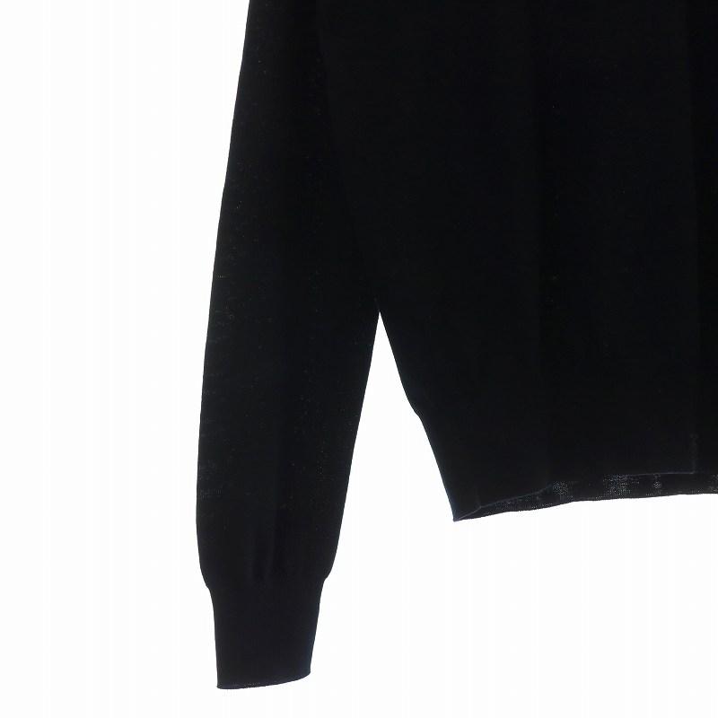 正規店買付【HERMES】Pull col rond ニットトップス HERMES 未使用品 エルメス PULL COL ROND サマーニット セーター