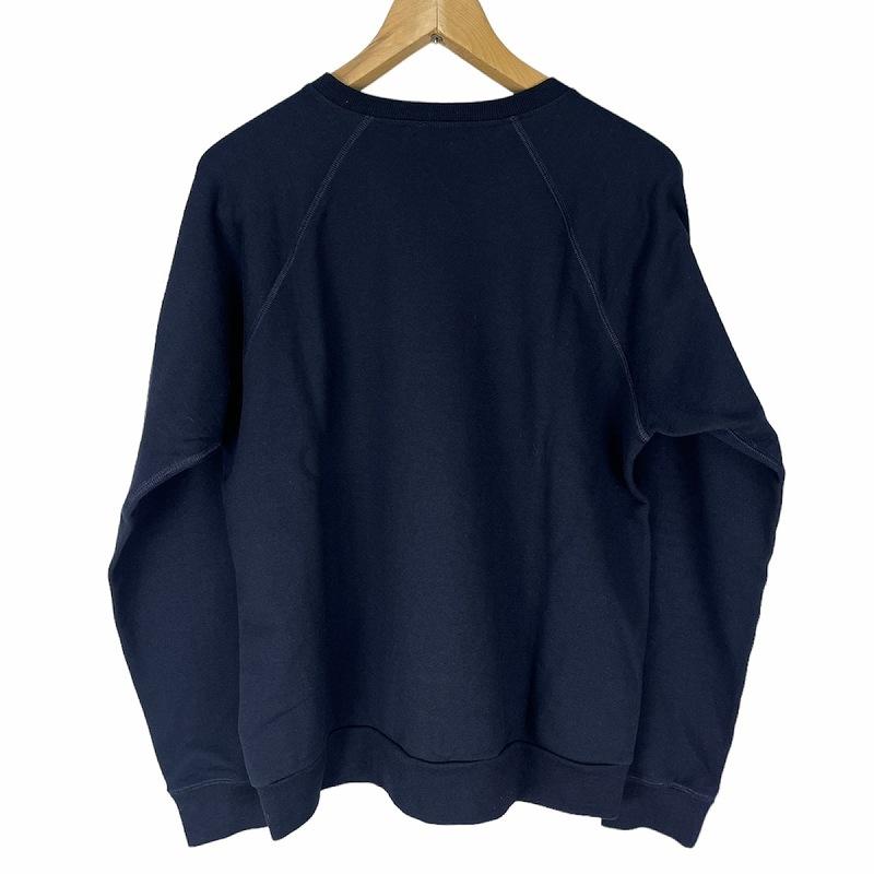 未使用品 セリーヌ CELINE アンカー プリント スウェット ANCHOR CASHMIRE SWEATER XL セーター 紺 ネイビー 2Y244450I レディース_1