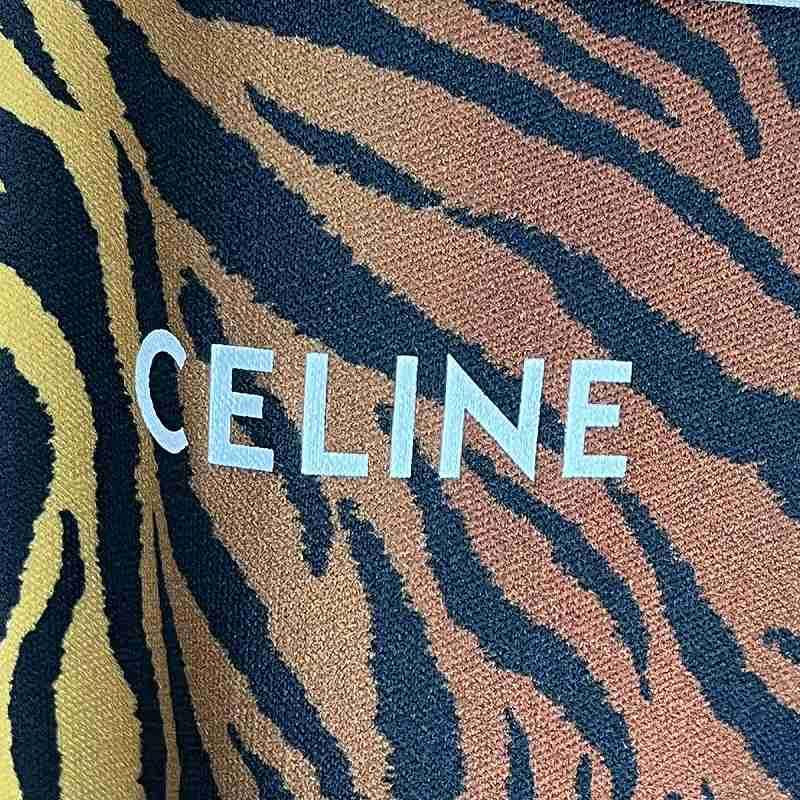 【中古】未使用品 セリーヌ CELINE タイガー ジップアップ トラックジャケット Tiger ZIP UP SWEAT XS 2Y654382Q CELINE（セリーヌ） 未使用品 タイガー ジップアップ トラック