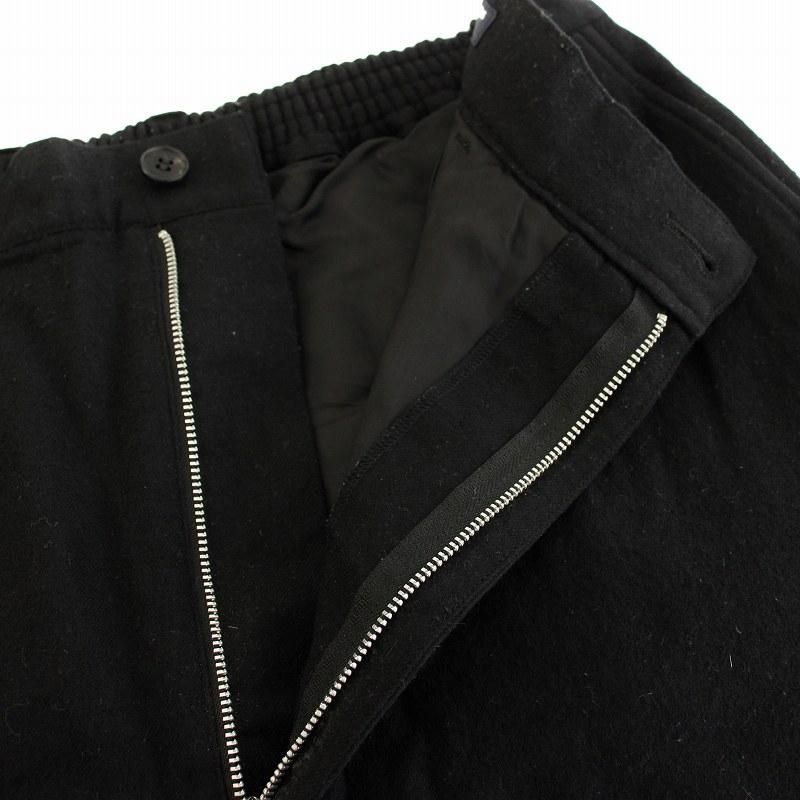 【 COMME des GARCONS】黒プリーツパンツ Comme Des Garçons Homme Plus プリーツディテール パンツ | ブラック