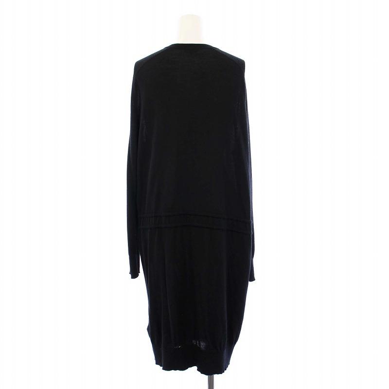 エルメス HERMES カシミヤウールカーディガン　黒　38 HERMES - 極美品△HERMES エルメス 24年製 カシミヤ100％ V