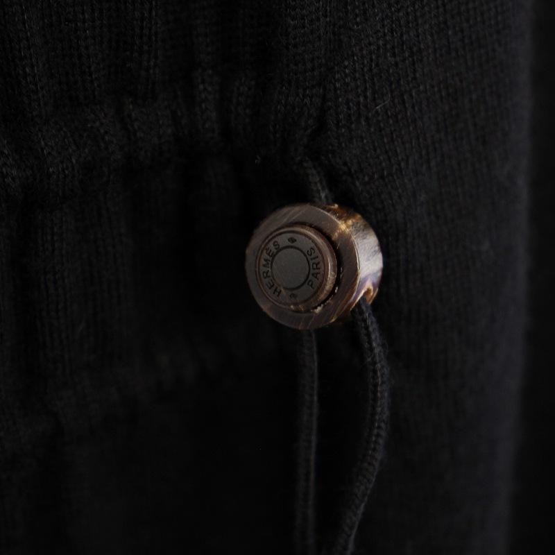 HERMES（エルメス） ニットカーディガン 長袖 ロング カシミヤシルク