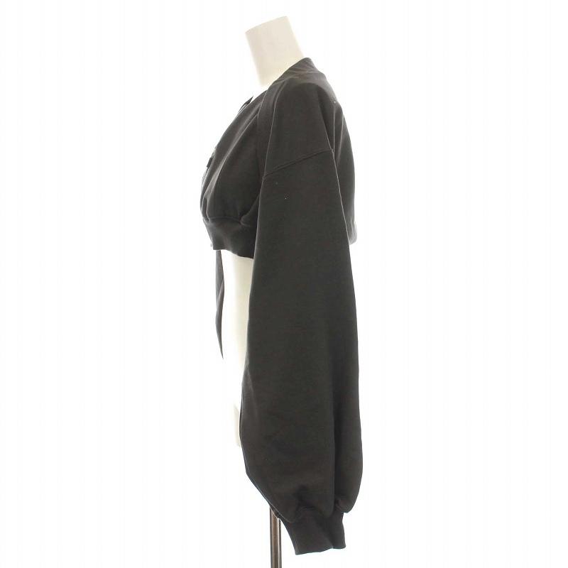 KISHIDAMIKI キシダミキ cropped sweat zip top クロップドトップス