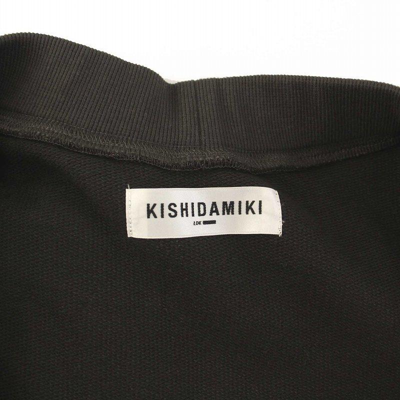 KISHIDAMIKI キシダミキ cropped sweat zip top クロップドトップス