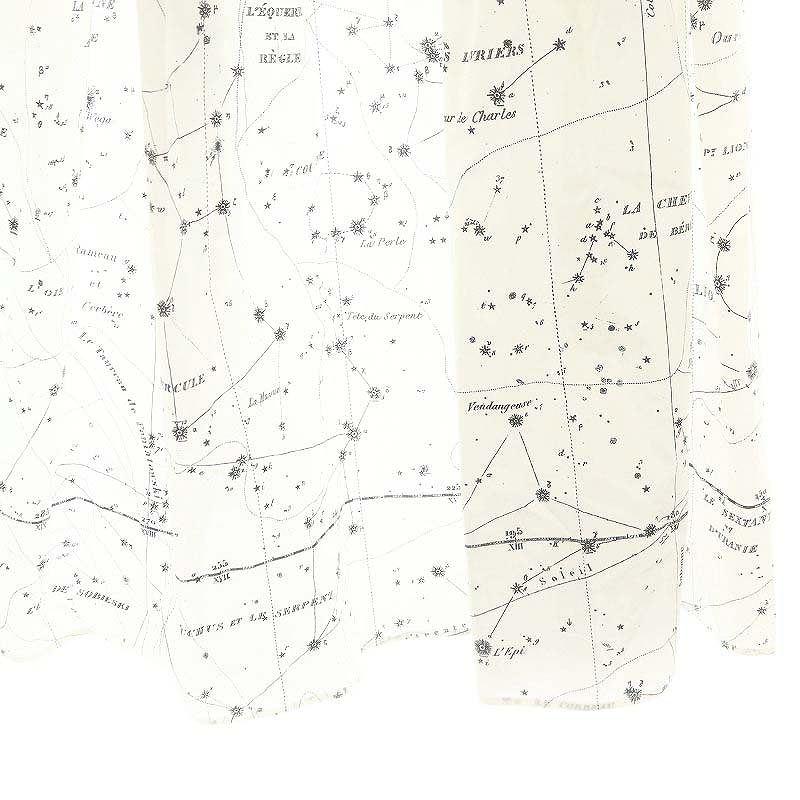 Christian Dior クリスチャンディオール Zodiac 星座柄 ギャザー