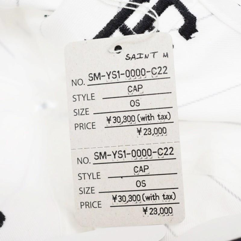 未使用品 セントマイケル SAINTMICHAEL 24AW PE_CAP SNT ENEMY キャップ 帽子 OS 白 ホワイト SM-YS1-0000-C22 メンズ |  | 07