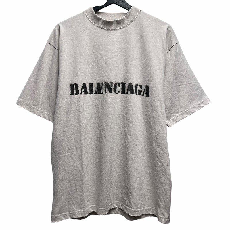 BALENCIAGA バレンシアガ 24SS STENCIL TYPE T-Shirt ステンシル