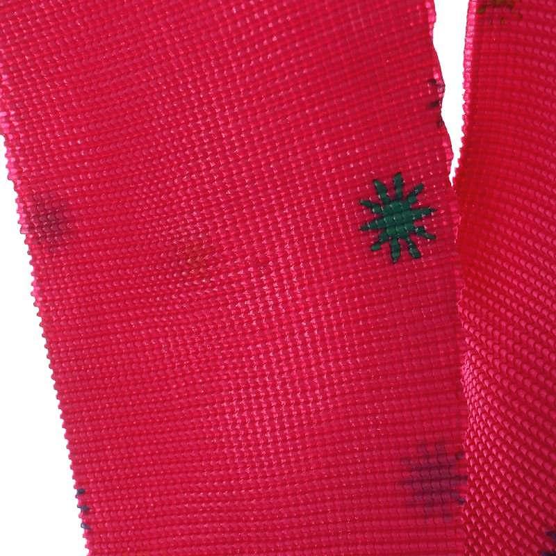 イッセイミヤケ ミー　 赤 ストレッチプリーツ ハイネックカットソー　トップス ミーイッセイミヤケ me ISSEY MIYAKE ストレッチプリーツ 長袖