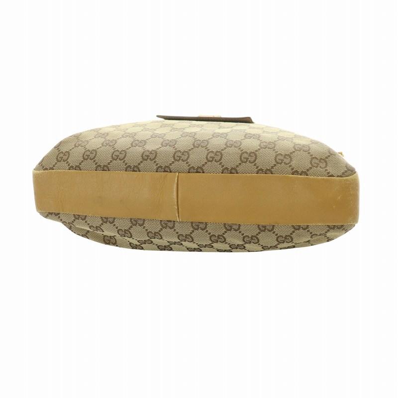 GUCCI（グッチ） ショルダーバッグ 斜め掛け GG柄 ロゴ キャンバス