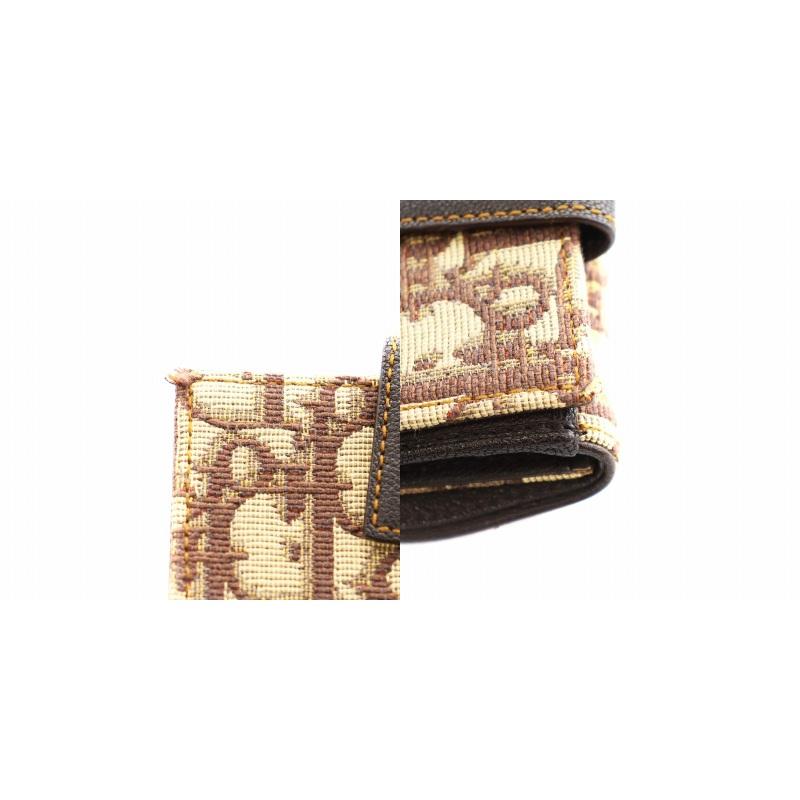 Christian Dior クリスチャンディオール トロッター サドル 二つ折り