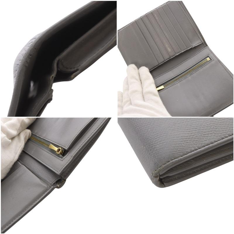 CELINE セリーヌ　二つ折り 財布　ミディアム ストラップウォレット TRIOMPHE CELINE セリーヌ 二つ折り財布 Triomphe Medium Strap Wallet