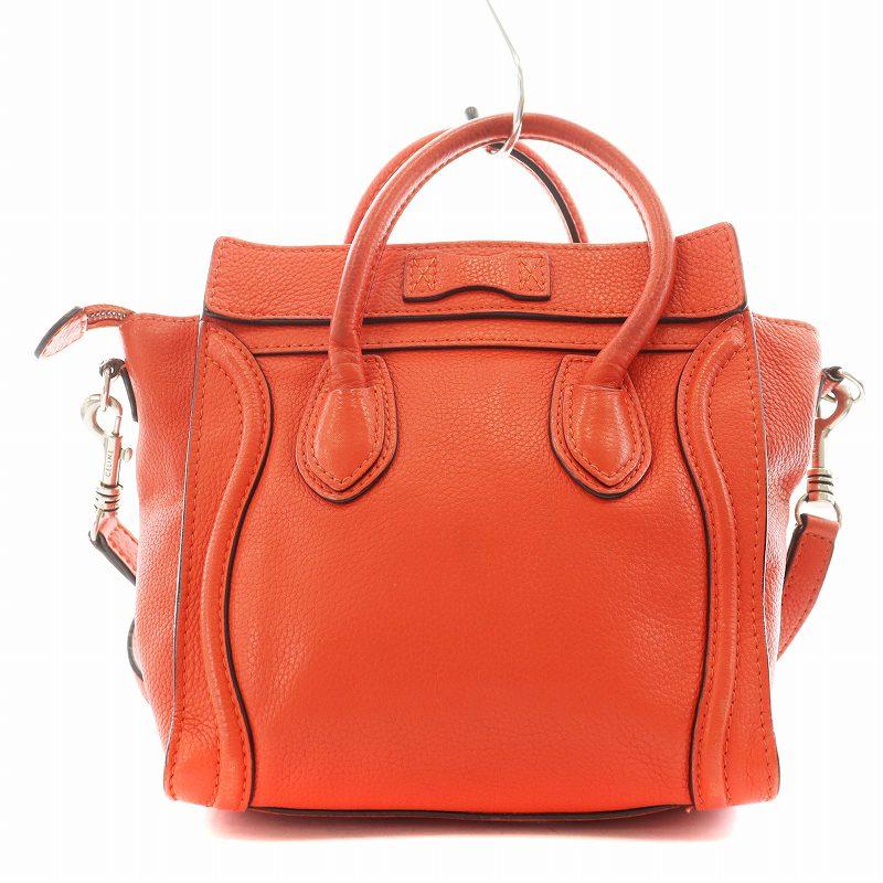 CELINE セリーヌ ラゲージ ナノショッパー ショルダーバッグ