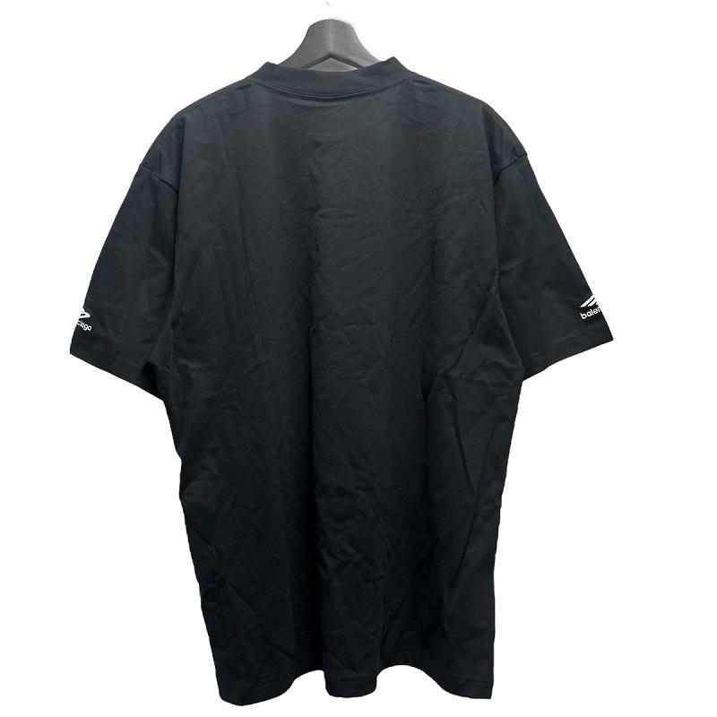 BALENCIAGA ロゴTシャツ ブラック サイズL 3125j120004-1.jpg