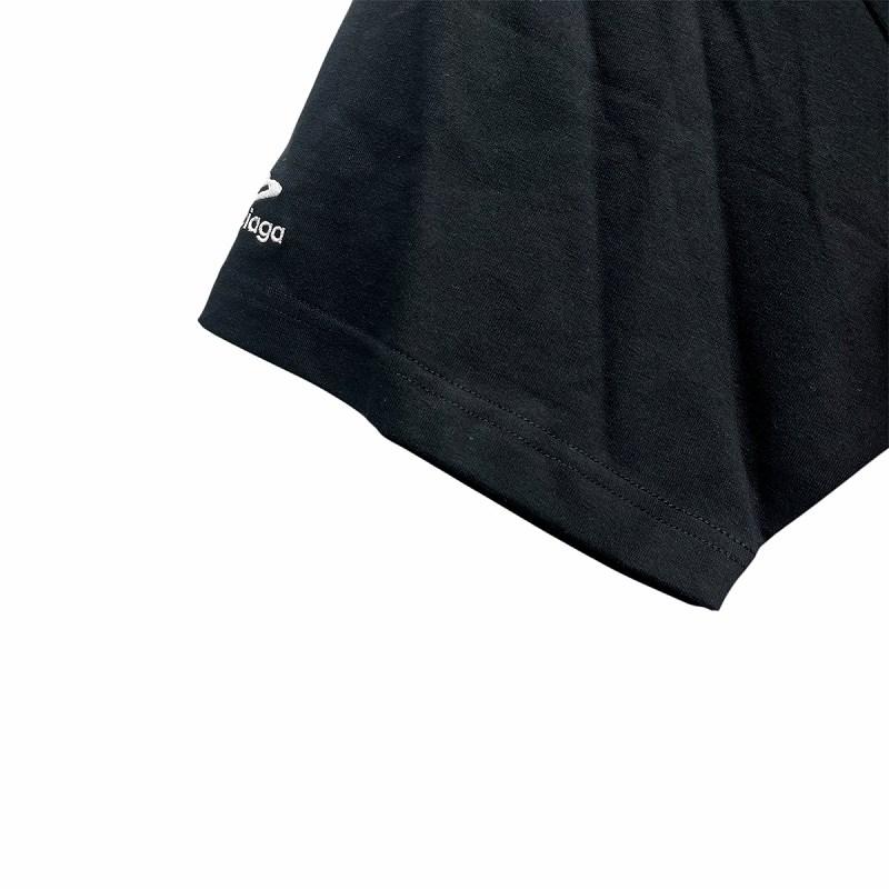 BALENCIAGA（バレンシアガ） ロゴ刺繍Tシャツ 半袖 カットソー