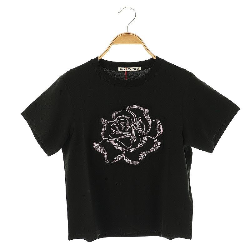 Mardi Mercredi ポロシャツ ワンピース黒 Mardi Mercredi ポロシャツ ワンピース黒 Mardi Mercredi