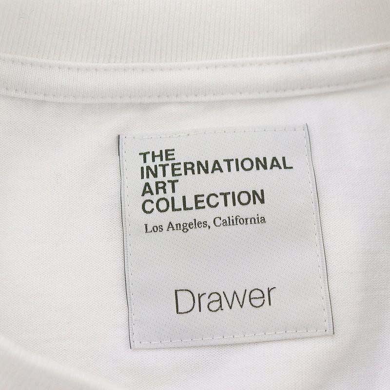 ドゥロワー Drawer プリントTEE Tシャツ ×THE INTERNATIONAL ART
