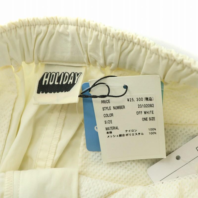 未使用品 ホリデイ holiday 23SS SUPPLEX JOGGER ZIP PANTS ジョガー