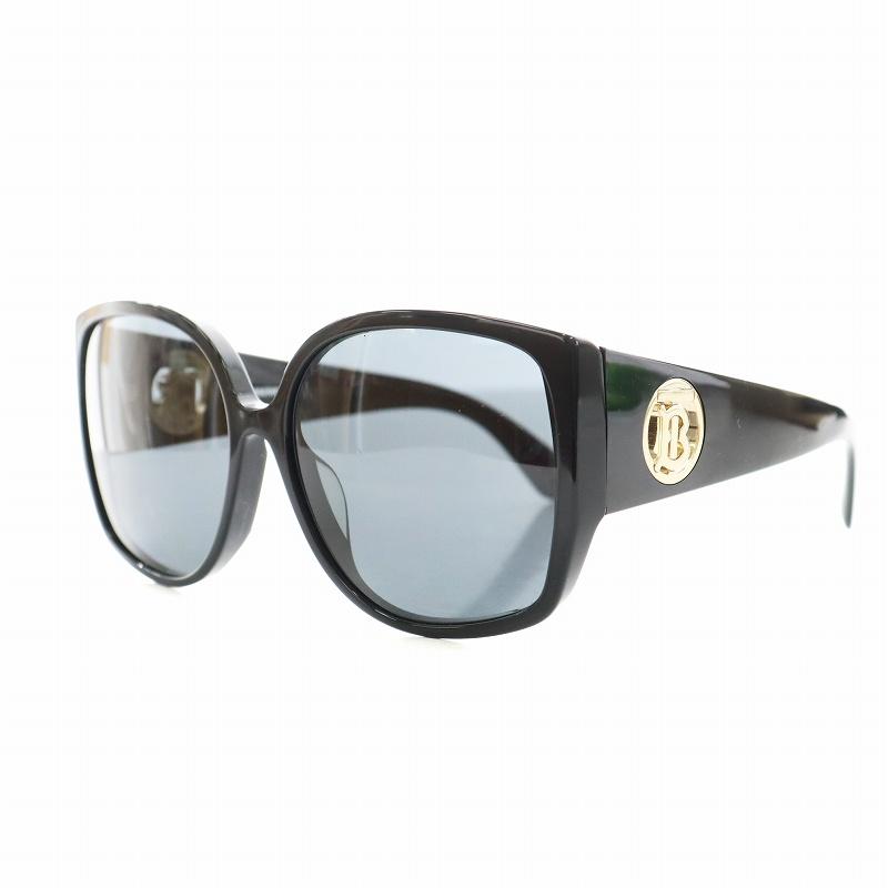 【新品】BURBERRY サングラス ブラック バーバリー ボストン ブランド 中古・古着通販】BURBERRY LONDON (バーバリーロンドン) TBロゴ